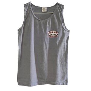 Ron Jon Surf Shop Men's Tank Top, Gray, Size Small, Clearwater Beach 100% Cotton